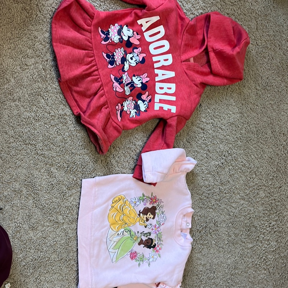 2 12m sweatshirts play wear